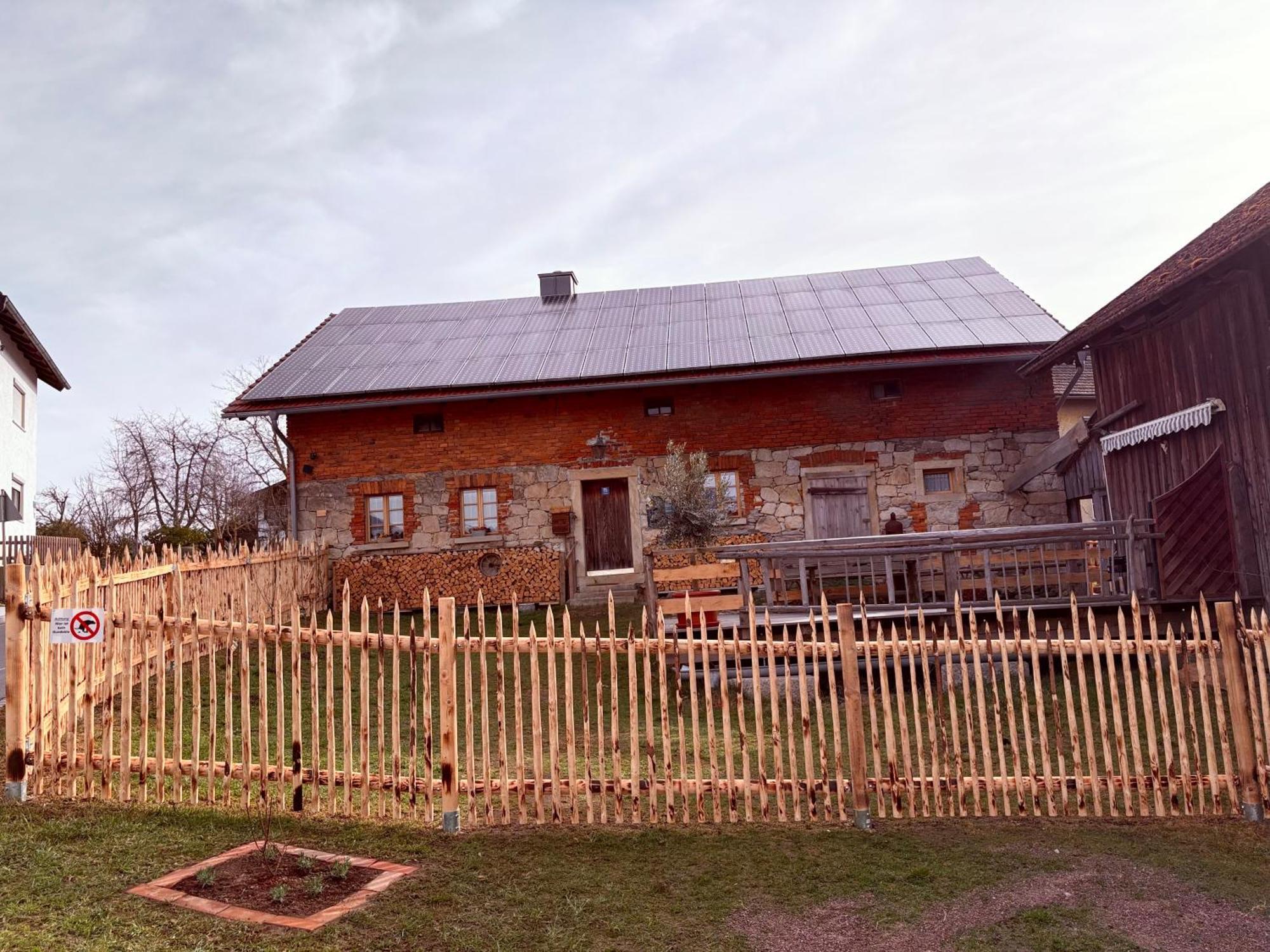 Zum Oidn Schmie Haus Villa Pemfling Buitenkant foto